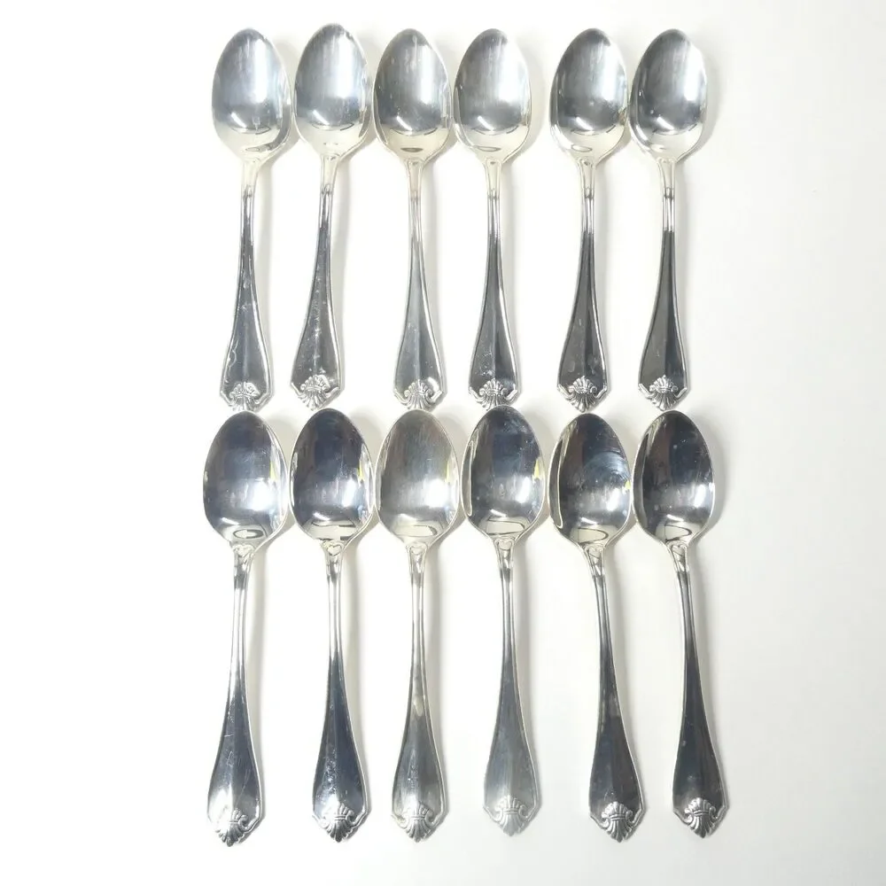 Oneida King James Flatware Set Silverplate 66pc Service for 12 Vintage